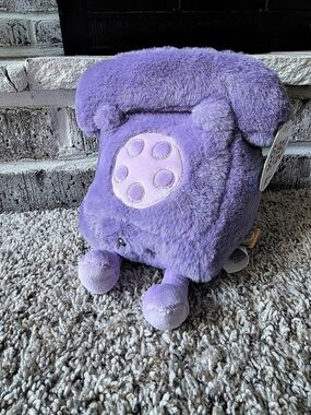 Giggle Scape Purple Plush Stuffed Animal NWT